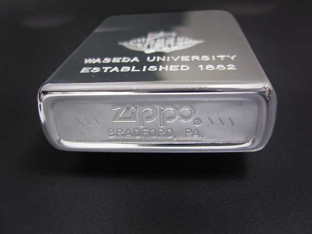 画像: zippo 1984年製造　早稲田大学　