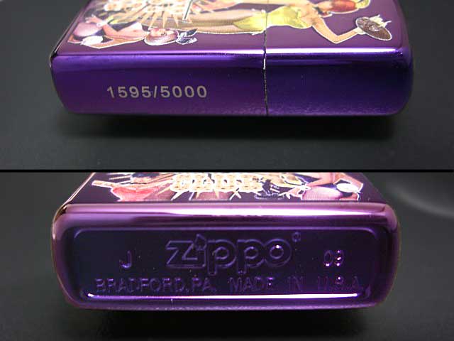 画像: zippo PLAYBOY CLUB 50TH Anniversary Purple Abyss　世界5000個限定