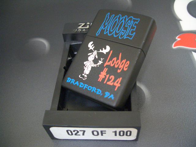 画像: zippo BRADFORD MOOSE LODGE 2000年製造
