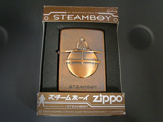 画像: zippo STEAMBOY 大友克洋 NO.1 銅古美