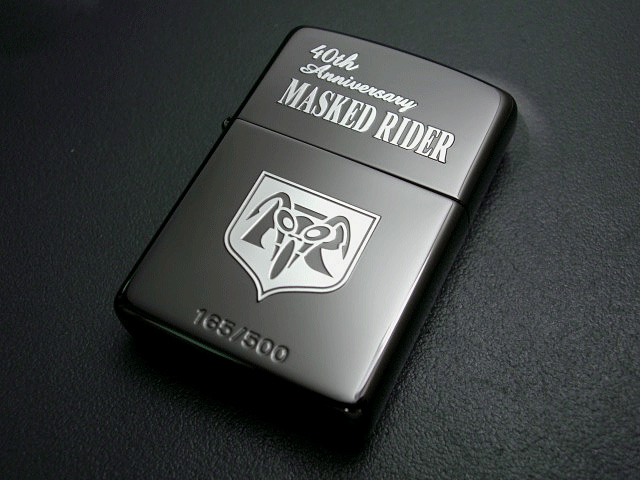 画像: zippo 仮面ライダー 40周年 No.1 仮面ライダー旧1号　