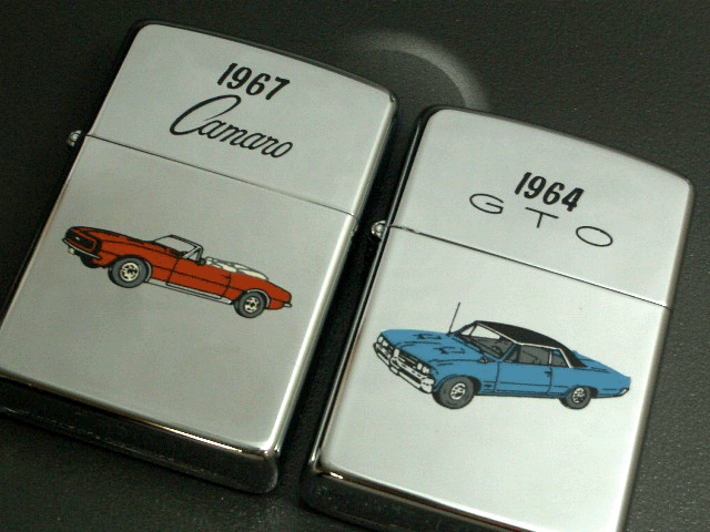 画像: zippo OLD CAR 名車シリーズ 4個セット 1990年製造