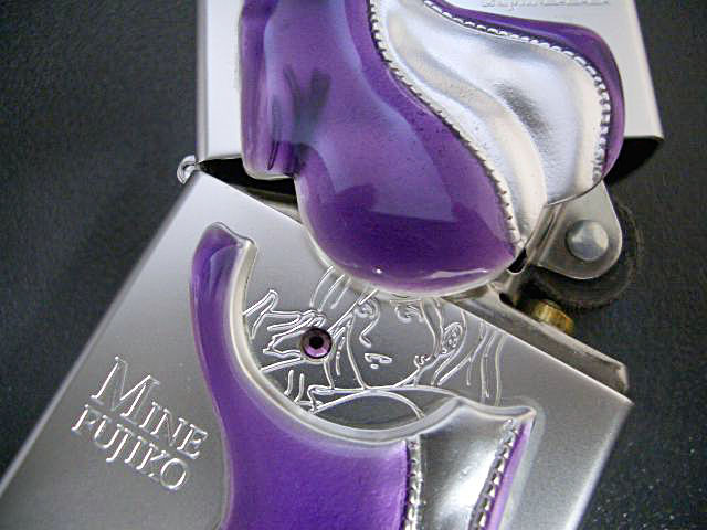 画像: zippo ルパン三世 LUPIN THE THIRD スペシャルエディション 不二子 2007年バージョン 紫