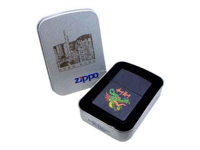 画像: zippo 香港柄 1996年製造