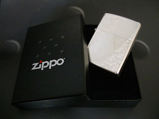 画像: zippo #250 サンプル品 片面柄エッチング