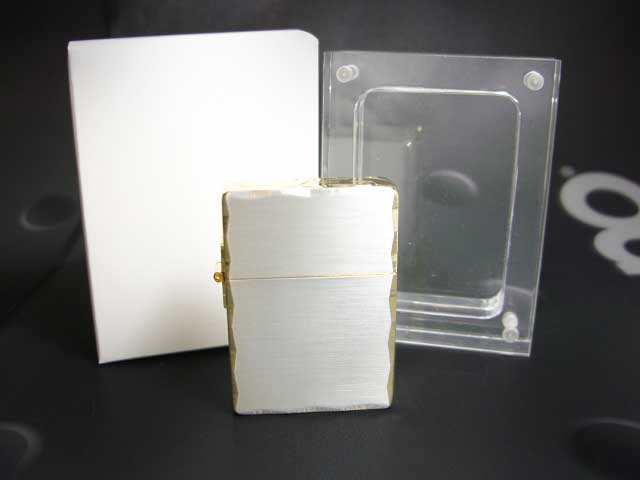 画像: zippo 1935REPLICA SILVER 10ミクロン　サイド手彫り SG加工