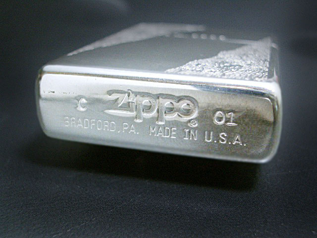 画像: zippo #250 サンプル品 片面柄エッチング