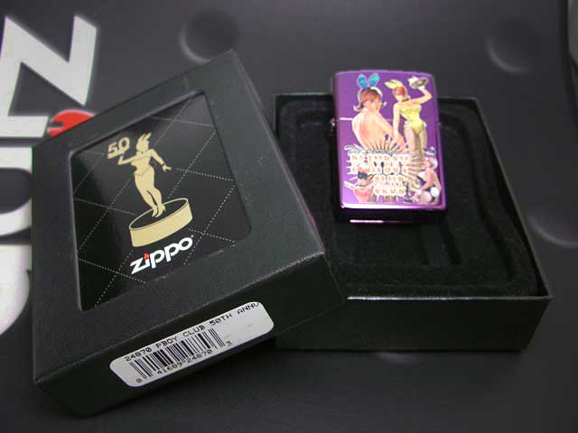 画像: zippo PLAYBOY CLUB 50TH Anniversary Purple Abyss　世界5000個限定