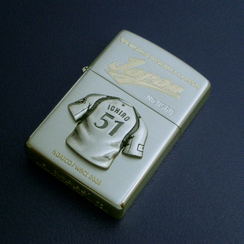 zippo ライター　イチロー　2009 zippo '09 WORLD BASEBALL CLASSIC PLAYER'S イチロ - zippo-LAND G.