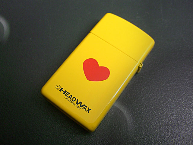 画像: zippo hide スリム No.1 Yellow Heart