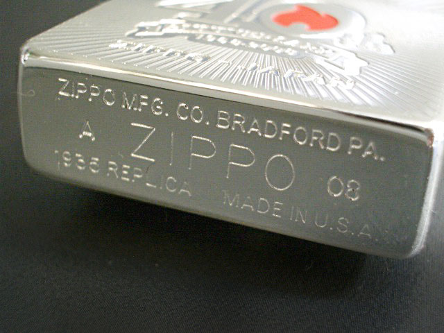 画像: zippo 日本上陸40周年記念 400個限定 シリアルナンバー300 No.1935S-ZJ40