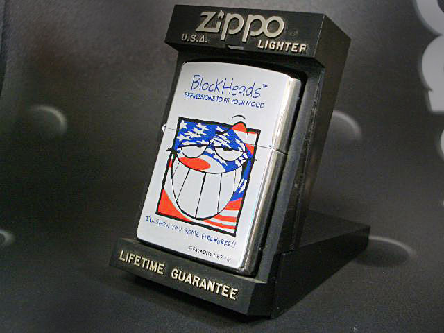 画像: zippo Block Heads アメリカ独立記念日 限定 JO-013 1996年製造
