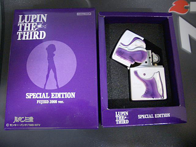 画像: zippo ルパン三世 LUPIN THE THIRD スペシャルエディション 不二子 2007年バージョン 紫