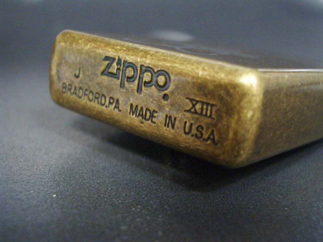 画像: zippo PENICILLIN 金古美 バレル加工 1997年製造