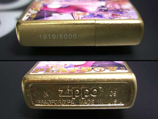 zippo PLAYBOY CLUB 50TH Anniversary Gold Dust 世界5000個限定 