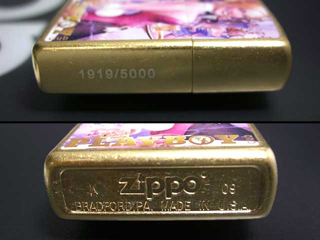 画像: zippo PLAYBOY CLUB 50TH Anniversary Gold Dust 世界5000個限定