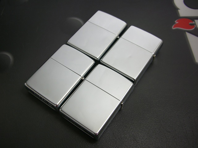 画像: zippo デニム柄4個セット　1996年製造